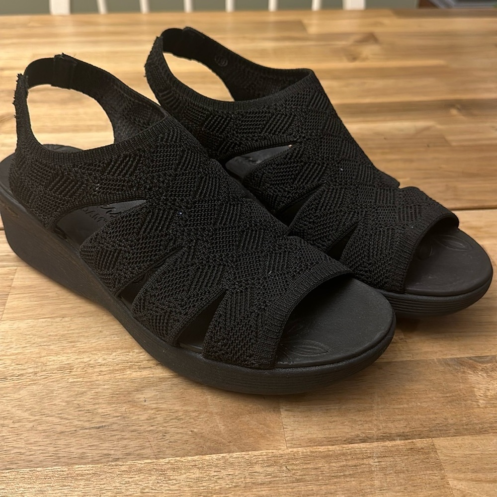 SKECHERS pier lite wedge sandals - Picture 2 of 7